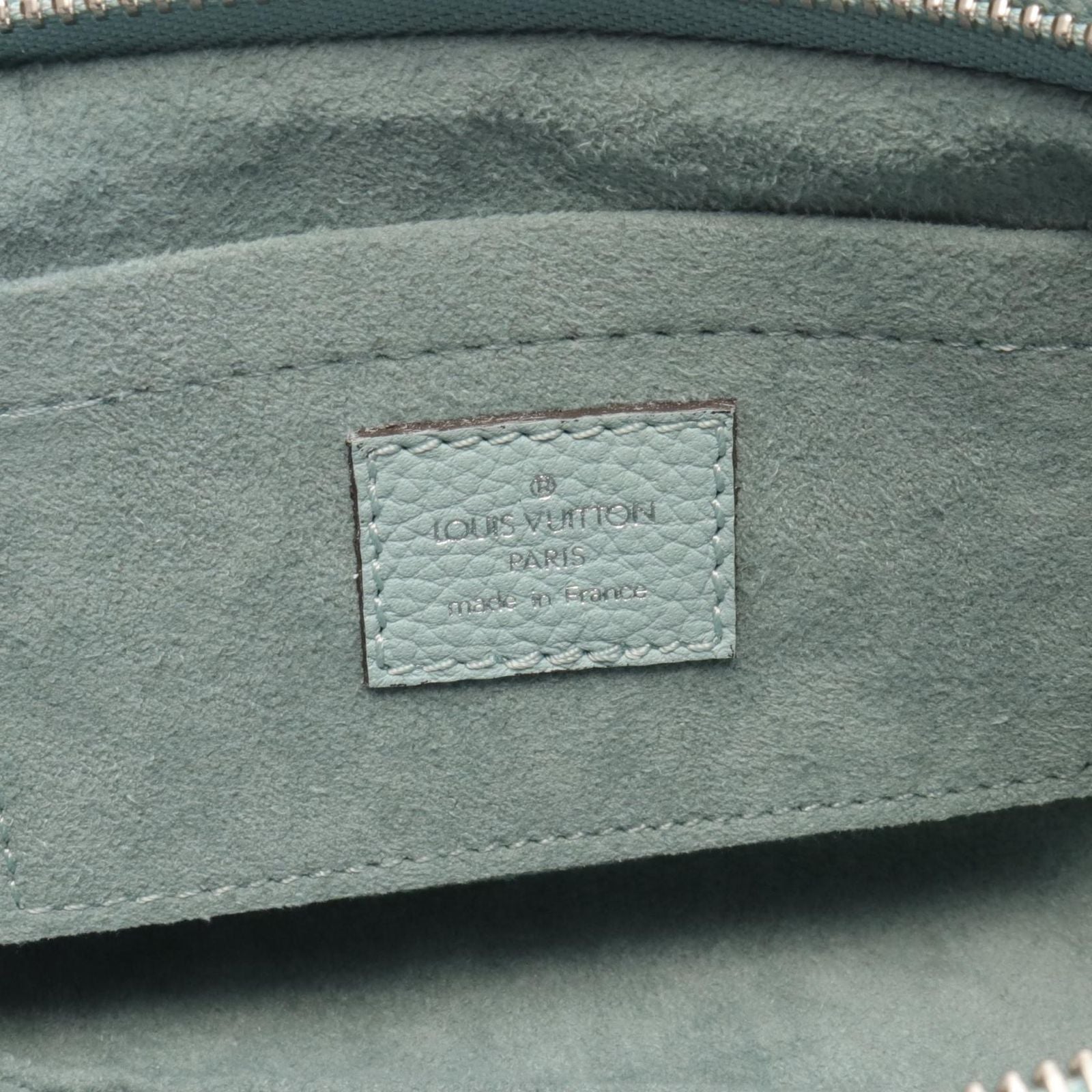 Louis Vuitton Shoulder Bag Scala Mini M80094 Vert Lagoon Leather Scala Mini