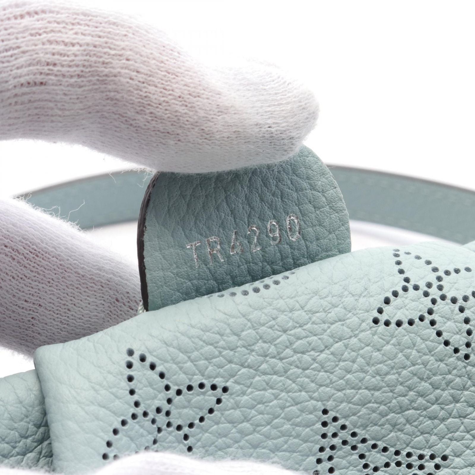 Louis Vuitton Shoulder Bag Scala Mini M80094 Vert Lagoon Leather Scala Mini