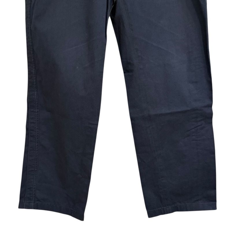 Good Gucci College Chinos Pants Size 48 Navy Men's Used