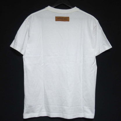 Louis Vuitton Pastel Monogram Print T-Shirt Hky17w S Size White Mens Used