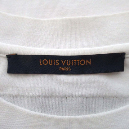 Louis Vuitton Pastel Monogram Print T-Shirt Hky17w S Size White Mens Used