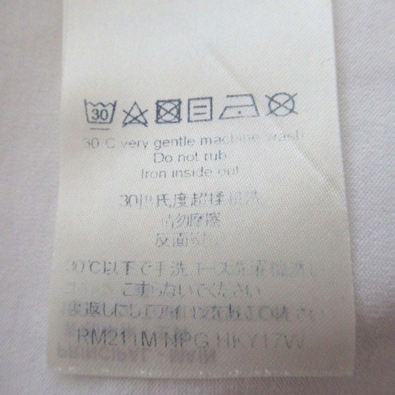 Louis Vuitton Pastel Monogram Print T-Shirt Hky17w S Size White Mens Used