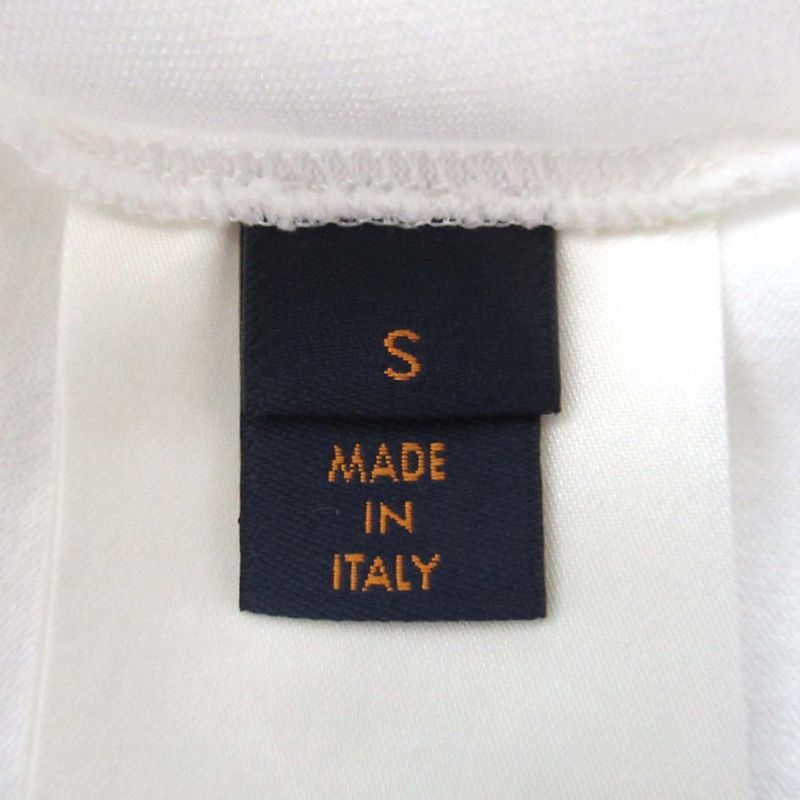 Louis Vuitton Pastel Monogram Print T-Shirt Hky17w S Size White Mens Used