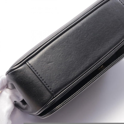 Chanel Shoulder Bag Cocomark As0321 Black Leather Cocomark Chain Shoulder