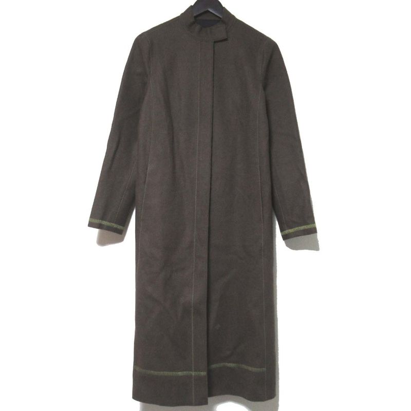 Prada Vintage Wool Riders Coat Long Coat Size 40 Brown Women's Used