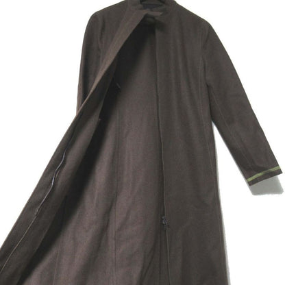 Prada Vintage Wool Riders Coat Long Coat Size 40 Brown Women's Used