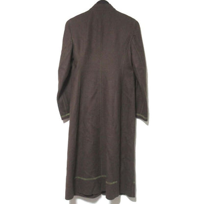Prada Vintage Wool Riders Coat Long Coat Size 40 Brown Women's Used