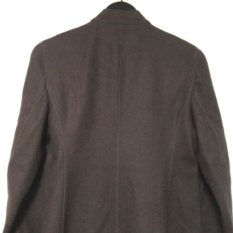 Prada Vintage Wool Riders Coat Long Coat Size 40 Brown Women's Used