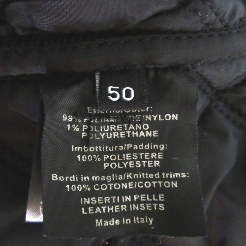 Gucci Tom Ford Period Suede Switch Nylon Quilted Padded Bomber Jacket Size 50