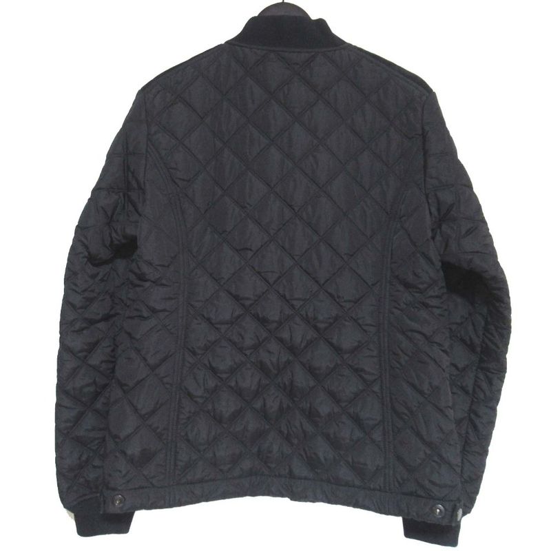 Gucci Tom Ford Period Suede Switch Nylon Quilted Padded Bomber Jacket Size 50