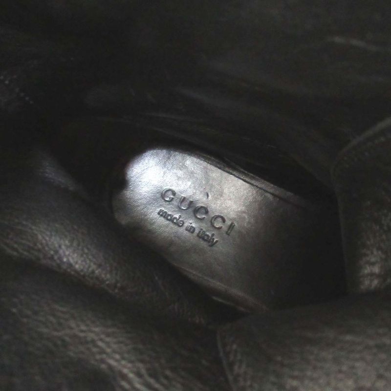 Gucci Leather Jopper Boots Short Boots Size 10 Equivalent to 29cm (11.42in)