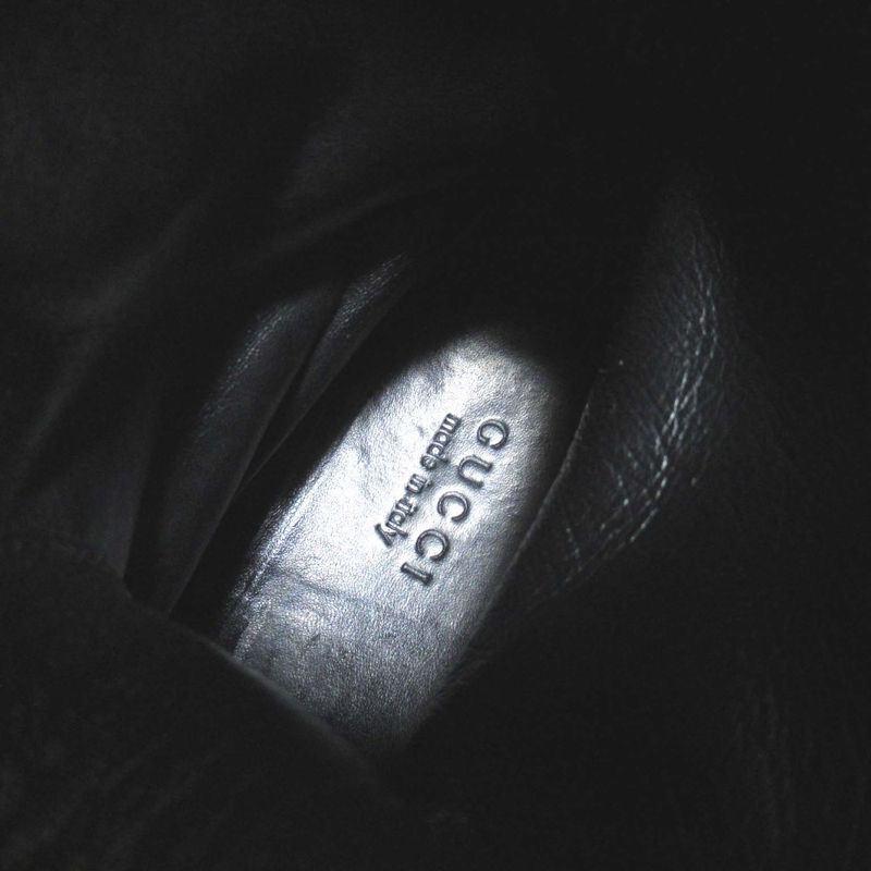 Gucci Leather Jopper Boots Short Boots Size 10 Equivalent to 29cm (11.42in)