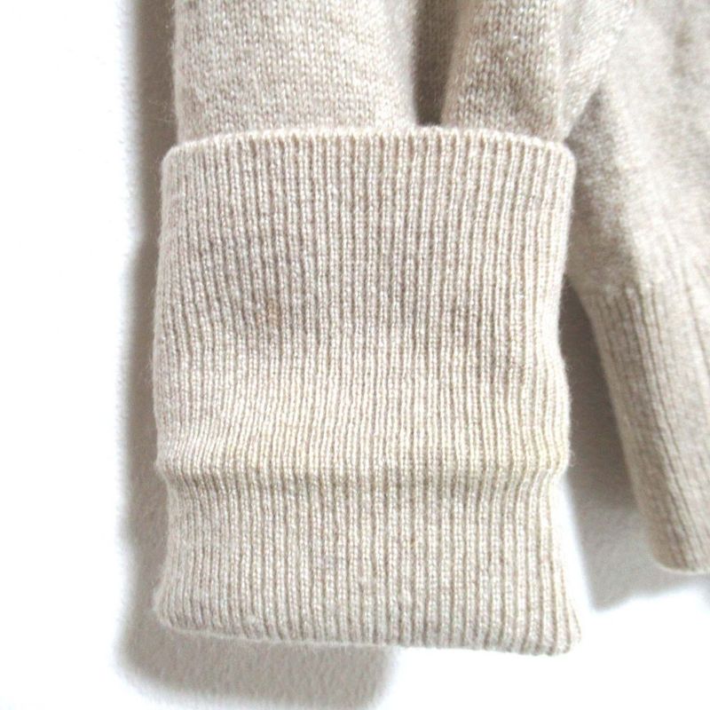 Gucci Tom Ford Period Long Sleeve Knit Sweater M Size Beige Men's Used