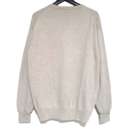 Gucci Tom Ford Period Long Sleeve Knit Sweater M Size Beige Men's Used