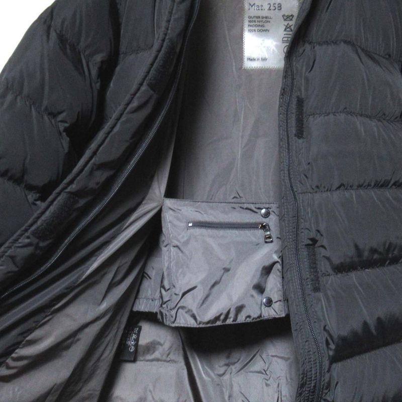 Prada Sport Stand Collar Nylon Down Coat Size 44 Black Women's Preowned Used