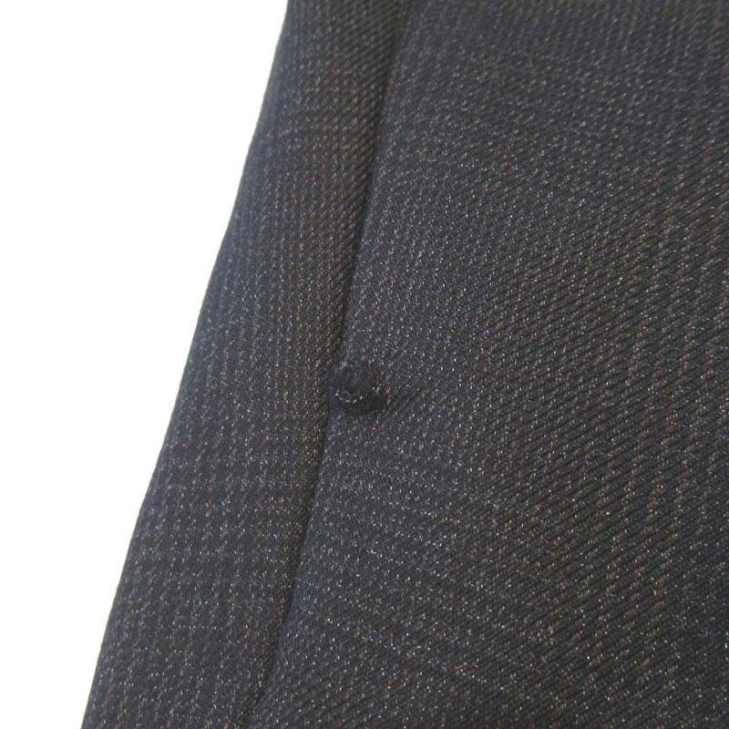 Good Prada Glen Check Double Breasted Tailored Jacket + Slacks Pants Suit Setup