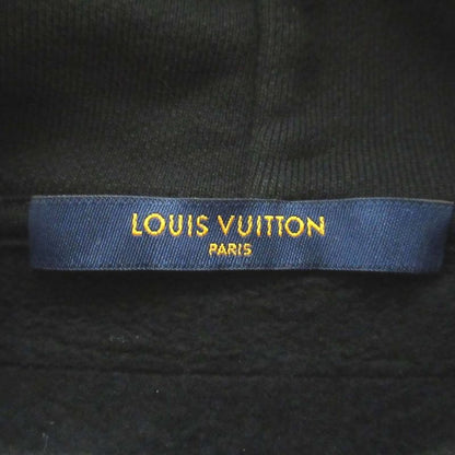 Louis Vuitton Lined Inside Out Hoodie Sweatshirt Hoodie Size L Black Men's