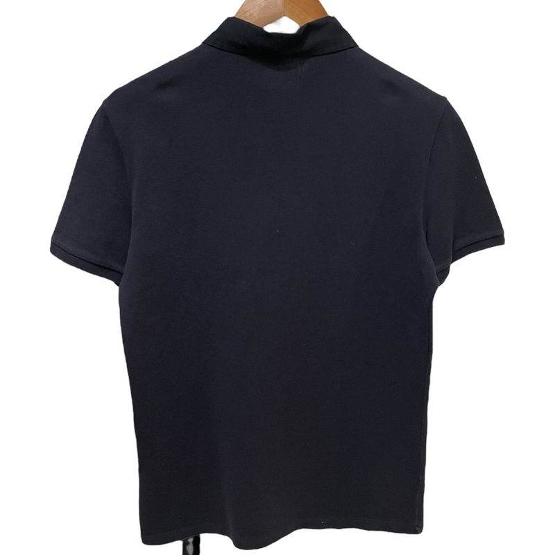 Gucci Short Sleeve Deer Polo Shirt Cut and Sewn S Navy Men's Used