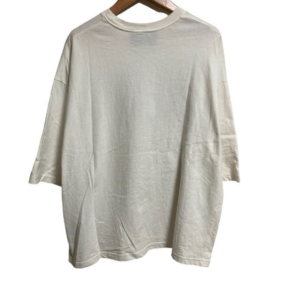 Good 24ss Gucci Logo Cotton Jersey Oversize T-Shirt 768462 M Size White Mens