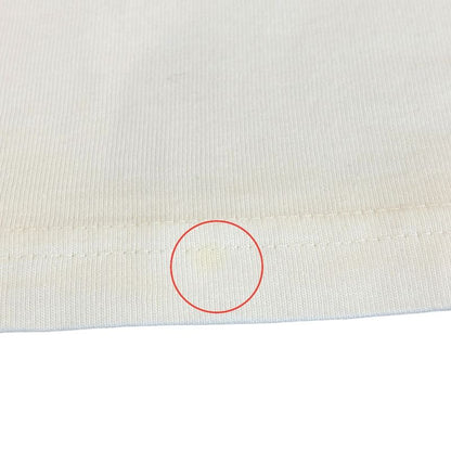 Good 24ss Gucci Logo Cotton Jersey Oversize T-Shirt 768462 M Size White Mens