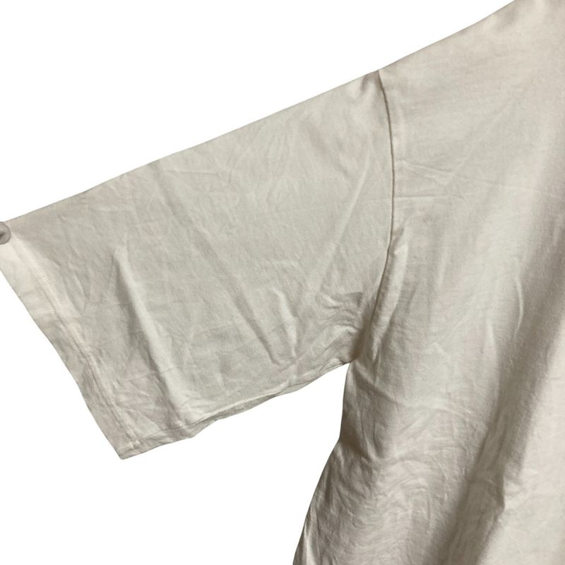 Good 24ss Gucci Logo Cotton Jersey Oversize T-Shirt 768462 M Size White Mens