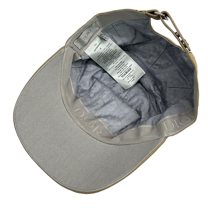 Dior Christian Dior Cap M 93tc902n4511 Beige Logo Embroidery X Cactus Jack