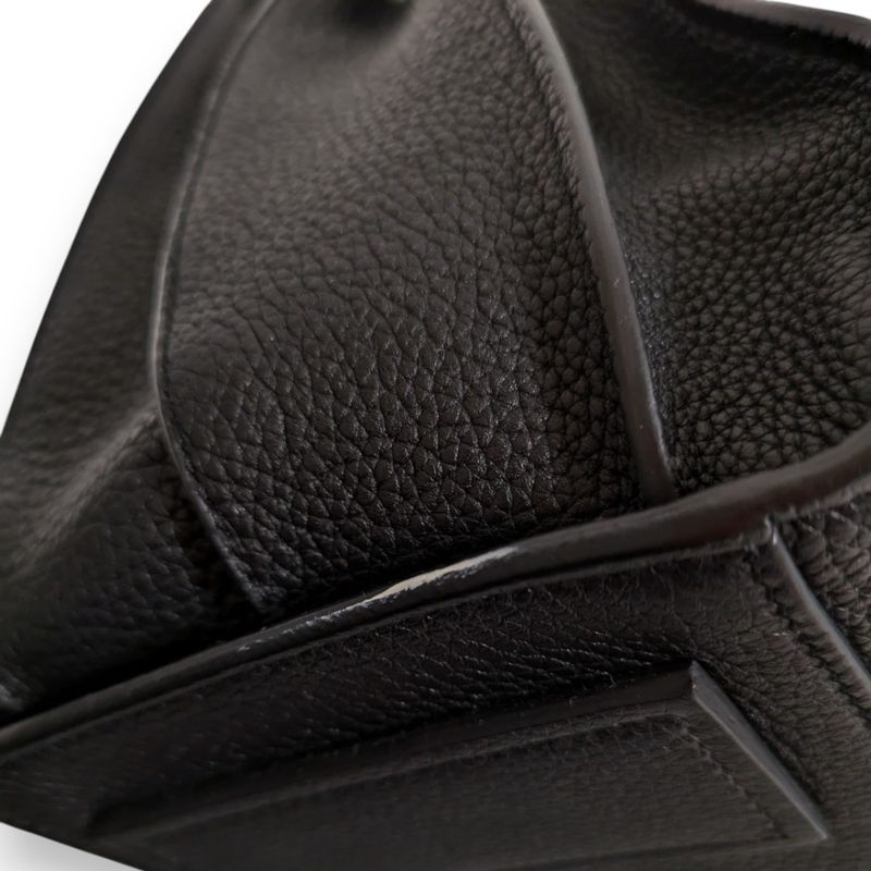 Saint Laurent Paris Sac de Jour 2way Handbag Shoulder Bag Black Ladies Used