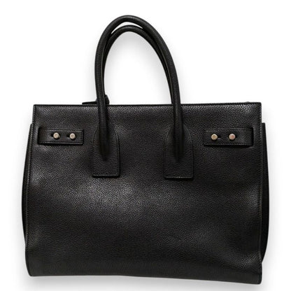 Saint Laurent Paris Sac de Jour 2way Handbag Shoulder Bag Black Ladies Used