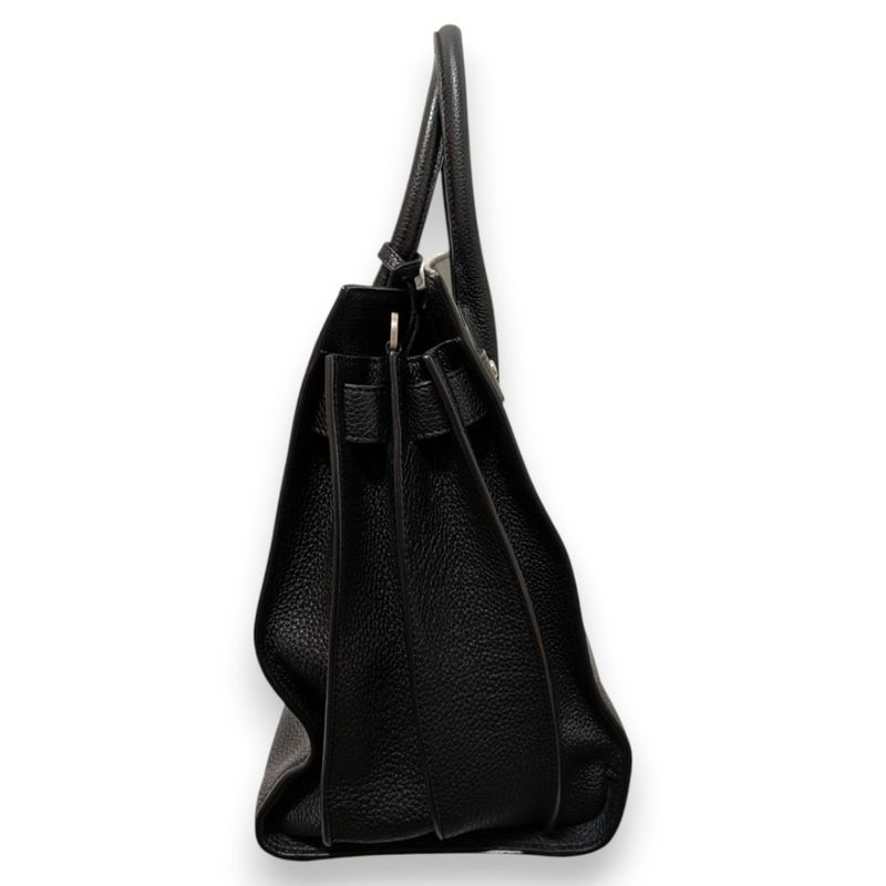 Saint Laurent Paris Sac de Jour 2way Handbag Shoulder Bag Black Ladies Used