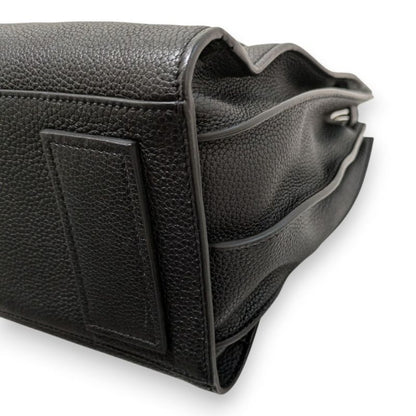 Saint Laurent Paris Sac de Jour 2way Handbag Shoulder Bag Black Ladies Used