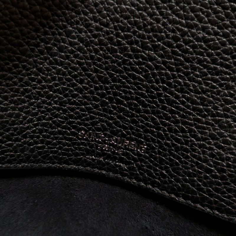 Saint Laurent Paris Sac de Jour 2way Handbag Shoulder Bag Black Ladies Used