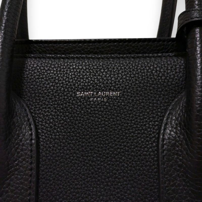 Saint Laurent Paris Sac de Jour 2way Handbag Shoulder Bag Black Ladies Used