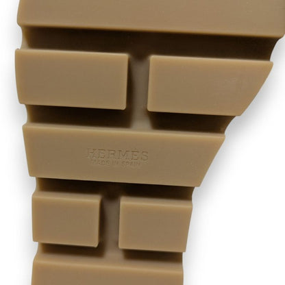 Unused Hermes Eze 30 Platform Cork Sandals Size 36 Approx 23cm (9.06in) Orange