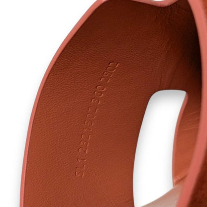 Unused Hermes Eze 30 Platform Cork Sandals Size 36 Approx 23cm (9.06in) Orange