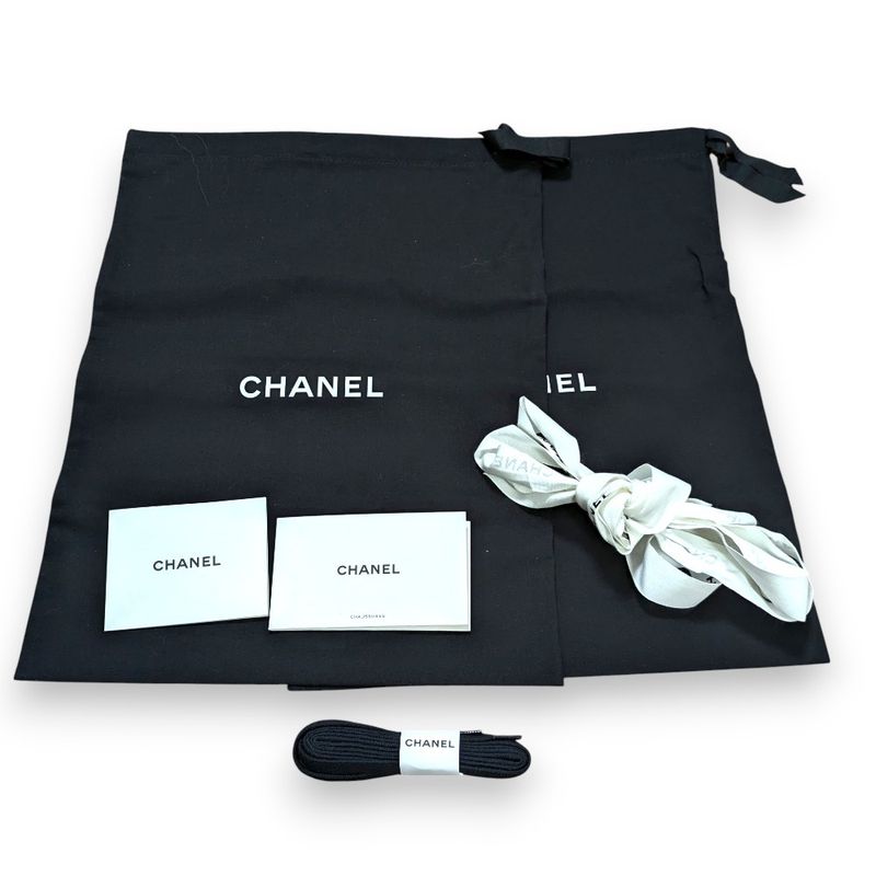 22aw Chanel Coco Mark Print Suede Sneakers G39292 Size 42 Approx 27cm (10.63in)