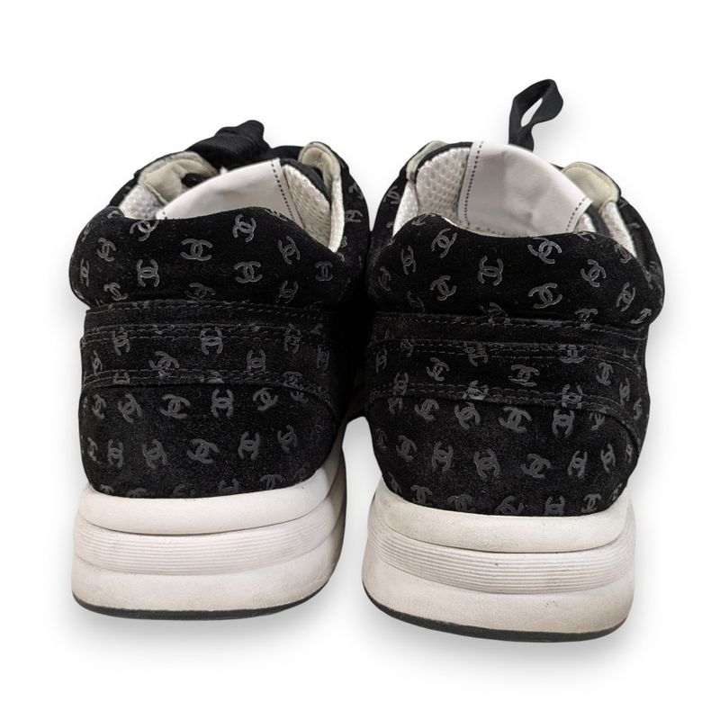 22aw Chanel Coco Mark Print Suede Sneakers G39292 Size 42 Approx 27cm (10.63in)