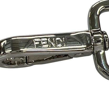 Fendi Shoulder Strap You Light Blue and Orange Flower Ribbon Leather