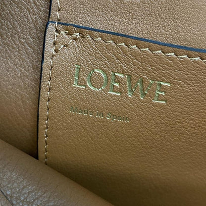 Loewe Tote Bag - Beige White and Brown Leather