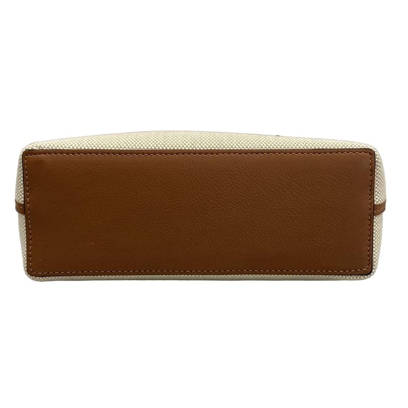 Loewe Tote Bag - Beige White and Brown Leather