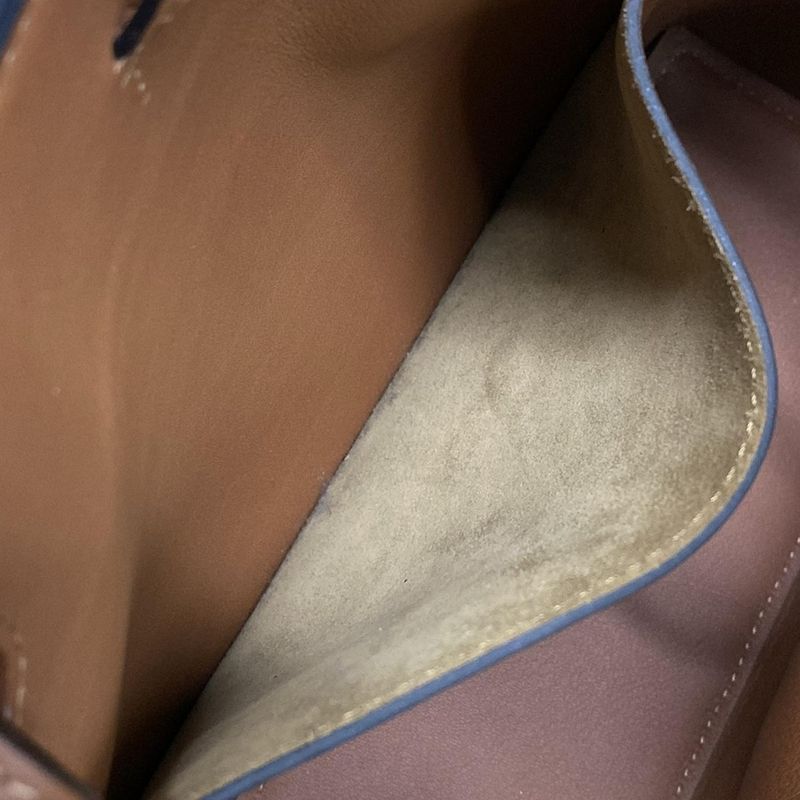 Loewe Tote Bag - Beige White and Brown Leather