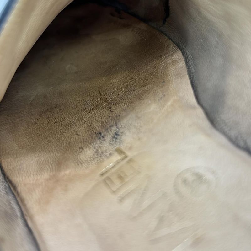 Chanel Flat Shoes 35 Ladies Black Coco Stitch Outsole Reupholstered Leather