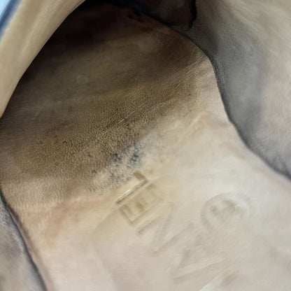 Chanel Flat Shoes 35 Ladies Black Coco Stitch Outsole Reupholstered Leather