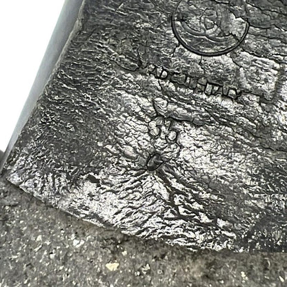 Chanel Flat Shoes 35 Ladies Black Coco Stitch Outsole Reupholstered Leather