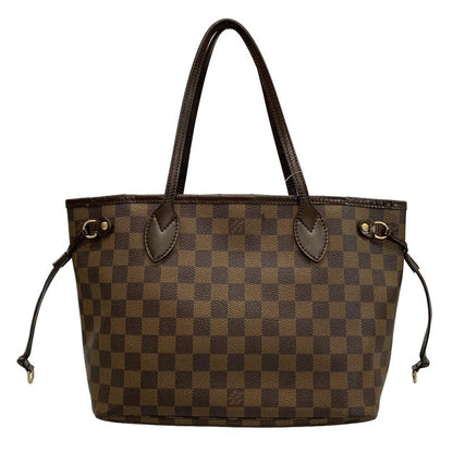 Louis Vuitton Damier Neverfull PM N51109 Ebène Tote Bag