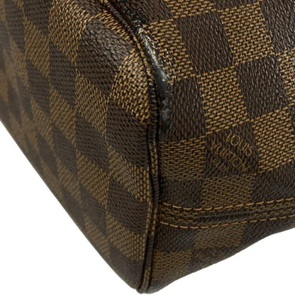 Louis Vuitton Damier Neverfull PM N51109 Ebène Tote Bag