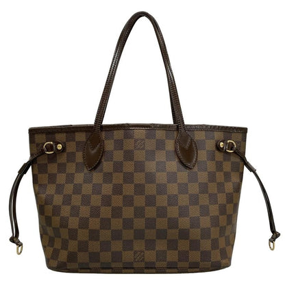 Louis Vuitton Damier Neverfull PM N51109 Ebène Tote Bag