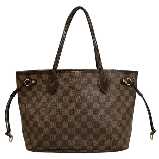 Louis Vuitton Damier Neverfull PM N51109 Ebène Tote Bag
