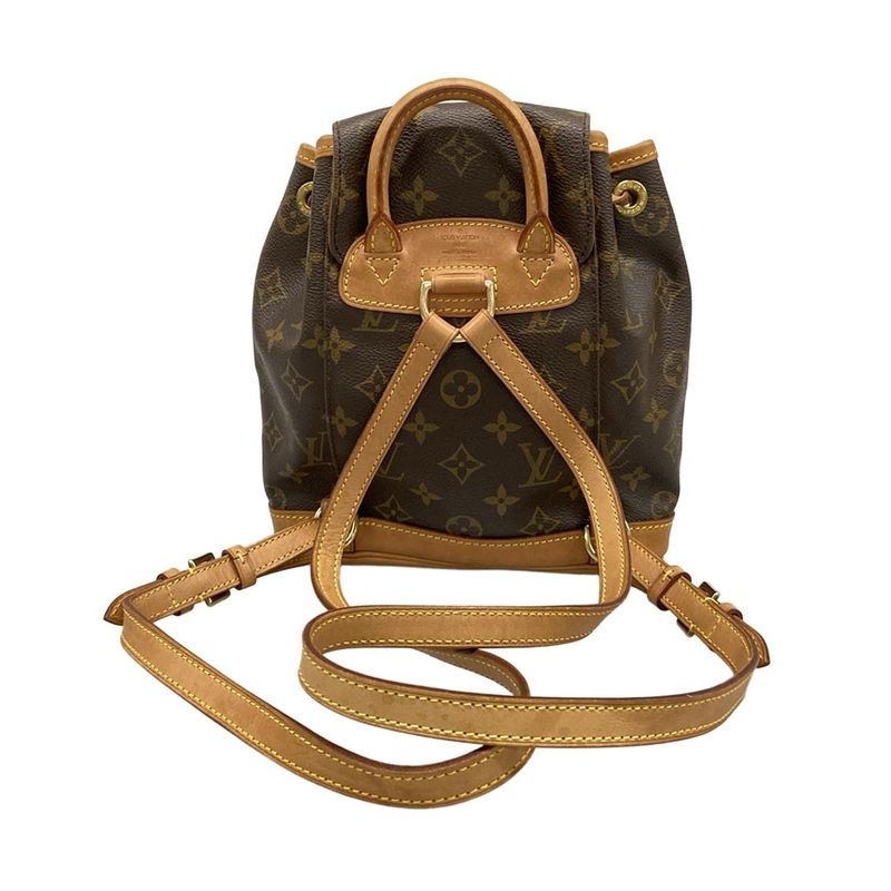 Louis Vuitton Backpack Sac Monogram Mini Montsouris M51137