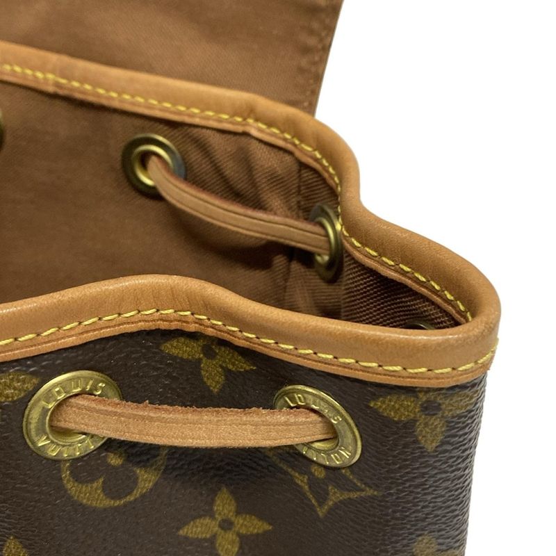 Louis Vuitton Backpack Sac Monogram Mini Montsouris M51137