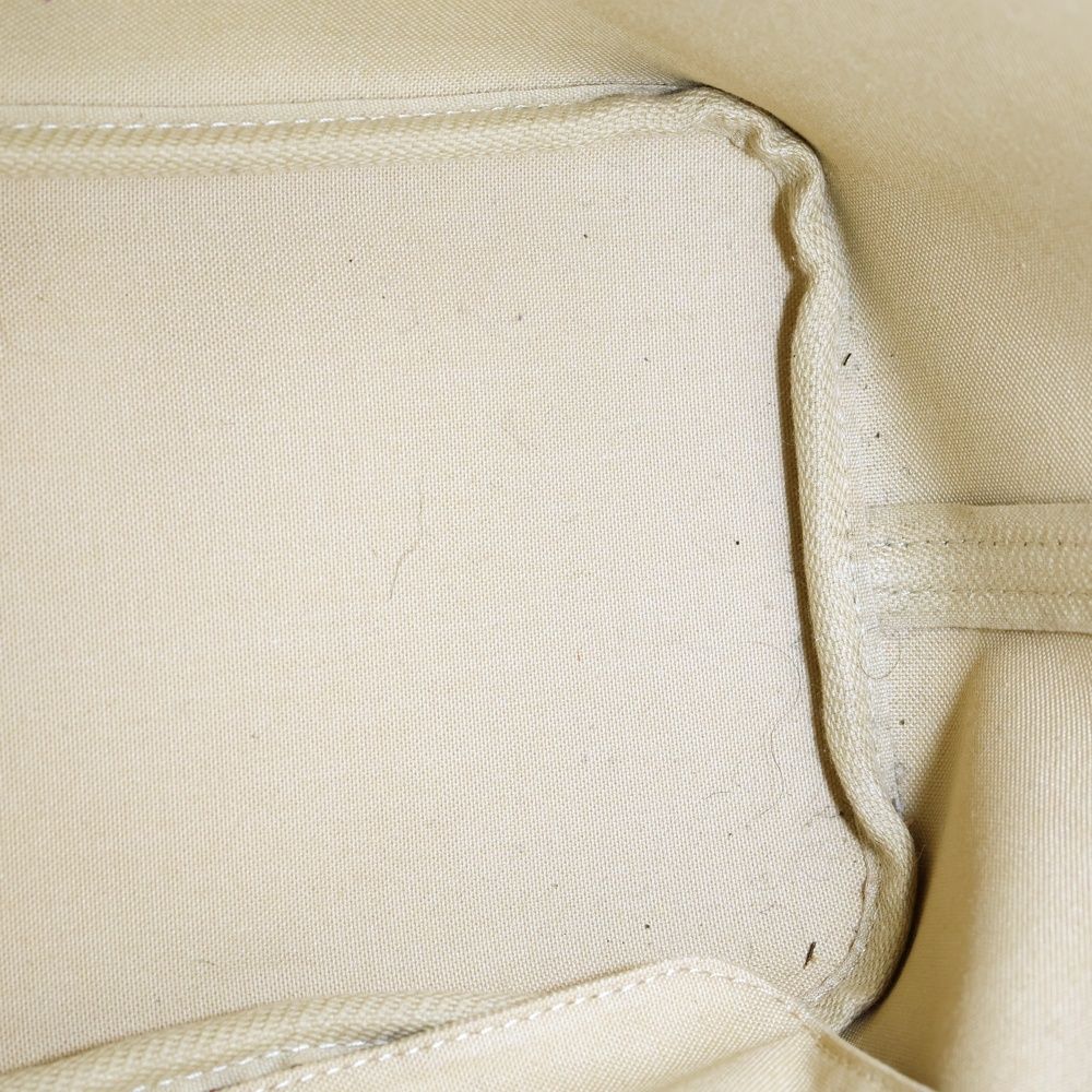 Louis Vuitton Neverfull MM Monogram Giant Pouch Tote Bag Green/white M44568 Rfid